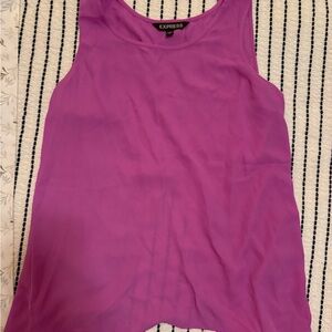 Express Women's Vibrant Pink Tank Top